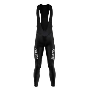 Felvoz Bib Tights Winter Padded Cycling Bib Pants For Road & Gravel Bikes