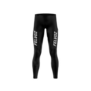 Felvoz Cycling Tights Padded Long Bike Pants For Road & Mountain Riding