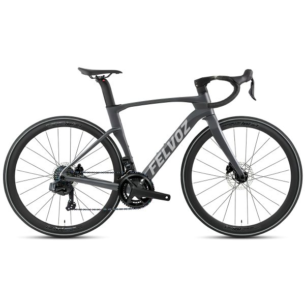 Fleet Pro Carbon Fiber Aero Road Bike灰