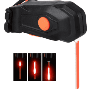 High Brightness Led Bike Taillight – Waterproof, Easy Installation, Safety Warning Rear Light For Cycling 红 New