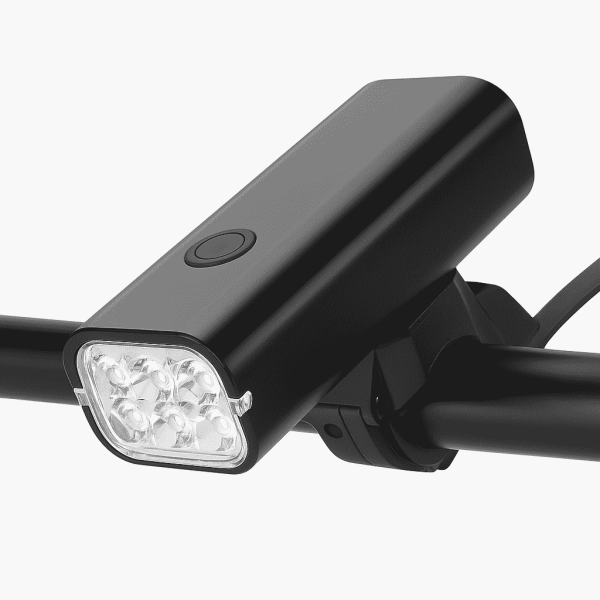 Quick Release Bike Headlight – 2800 Lumens, 6000mah Rechargeable, 5 Lighting Modes, Aluminum Alloy Waterproof Front Light For Cycling基础版 New