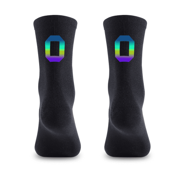 West Biking Breathable Cycling Socks – High Quality Nylon Elastic Yarn, Sweat Absorbing, Thickened Heel, Lightweight Sports Socks For Men & Women黑 New