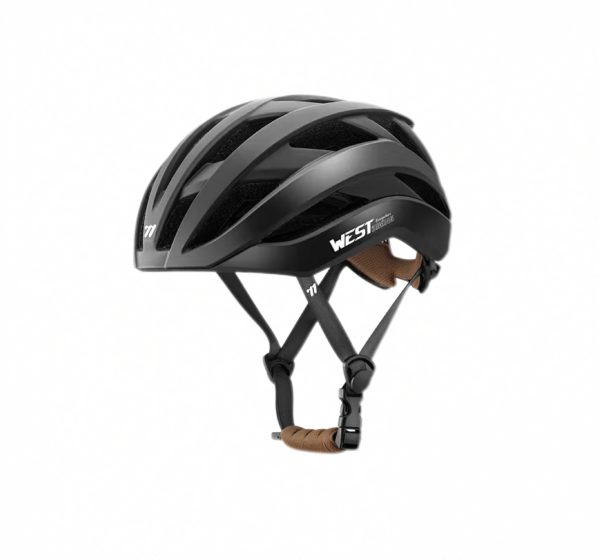 West Biking Cycling Helmet With Extra Aero Cover – Lightweight, Breathable Road & Mountain Bike Helmet黑